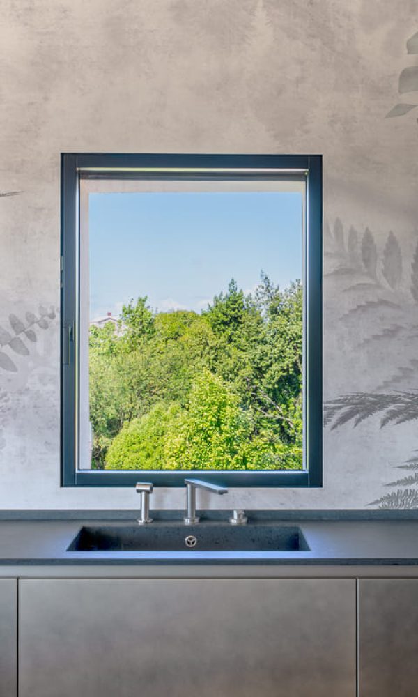 Villa nel parco finestra